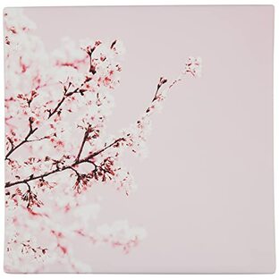 【アートデリ】花のファブリックボード インテリア雑貨 アートパネル キャンバス ピンク 桜 poht-2205-16 30cm×30cm Mサイズの画像