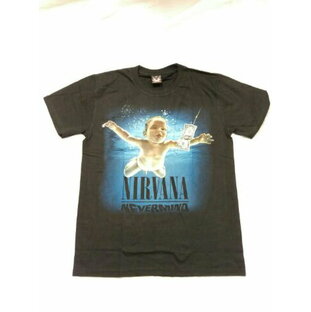 ロックTシャツ NIRVANA(ニルヴァーナ) NEVER MIND S M L XL ブラック /バンT/バンドT/黒/NIRVANA/ニルバーナの画像