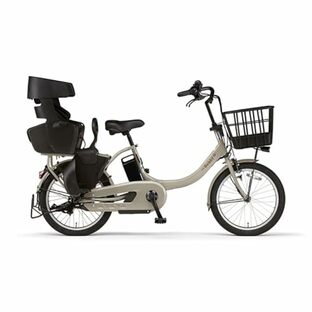 ヤマハ発動機(Yamaha) PAS Babby un SP 子供乗せ電動アシスト 自転車 15.8Ah 20インチ グレイッシュベージュの画像
