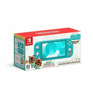 Nintendo Switch Lite あつまれ どうぶつの森セット ～まめきち&つぶきちアロハ柄～の画像