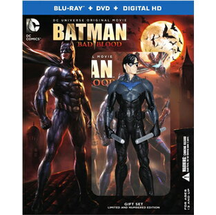 新品北米版Blu-ray！【バットマン：バッド・ブラッド】 Batman: Bad Blood (Deluxe Edition) [Blu-ray/DVD]！＜日本語字幕付き＞＜フィギュア付き限定盤＞の画像
