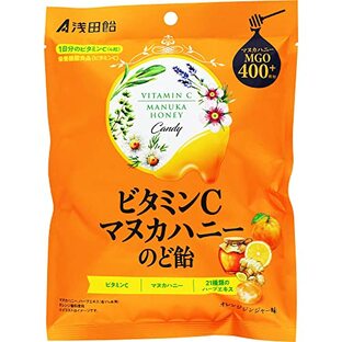 ASADAAME(浅田飴) ビタミンCプロポリスマヌカハニーのど飴60ｇ×6袋の画像