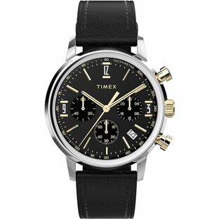 [タイメックス] 腕時計 Watch Mａｒｌｉｎ Qｕａｒｔｚ Cｈｒｏｎｏ ブラック文字盤 クォーツ 5気圧防水 アクリル 40mm TW2W51500 メンズ ブラック [並行輸入品]の画像