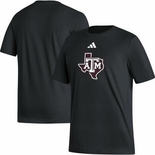 アディダス Tシャツ メンズ Texas A&M Aggies adidas Logo Fresh TShirt Blackの画像