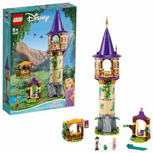 レゴ(LEGO) ディズニープリンセス ラプンツェルの塔 43187 おもちゃ ブロック プレゼント お姫様 おひめさま お人形 ドール 女の子 6歳以上の画像
