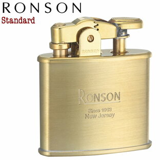 RONSON Standard ロンソン スタンダード オイルライター ブラスサテンの画像