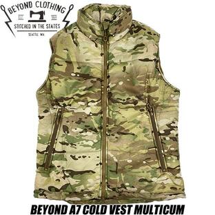 BEYOND A7 COLD VEST MULTICUM A7-PL5V-C10-A7 CLIMASHIELD APEX MILITALY DWR ビヨンド クロージング A7 コールド ベスト 撥水 ミルスペック MADE IN USAの画像