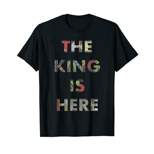 The King Is Here Diamonds Poker Card Tシャツの画像