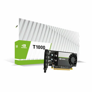 ELSA NVIDIA T1000 8GB ENQT1000-8GER NVIDIA T1000 搭載 グラフィックスカードの画像