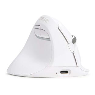 DELUX Vertical Mouse Left Handed, Reduce Hands Strain Rechargeable Silent Wの画像