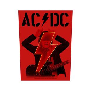 (エーシー・ディーシー) AC/DC オフィシャル商品 PWR-UP Bolt ワッペン 縫い付けタイプ パッチ RO8157 (レッド/ブラッの画像