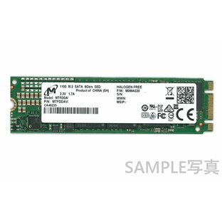 Micron 内蔵SSD 1100 MTFDDAV512TBN（512GB） TLC SATA 6Gbps (PLP) M.2 2280 PCパーツ パソコン用 ノートパソコン用 PC周辺機器 新品バルク品の画像