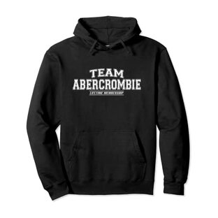 Team Abercrombie 誇り高き家族名 苗字ギフト パーカーの画像