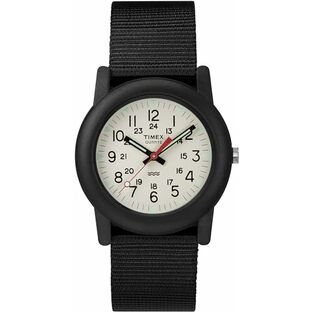 [TIMEX] タイメックス キャンパー 34mm 日本限定 ブラック 文字盤 レジン クォーツ 34MM 時計 腕時計 ブランド TW2P59700の画像