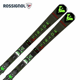 ROSSIGNOL スキー板 ロシニョール メンズ レディース SUPER VIRAGE VII OVERSIZE NX KONECT GW プレート ビンディング セット 取付無料の画像