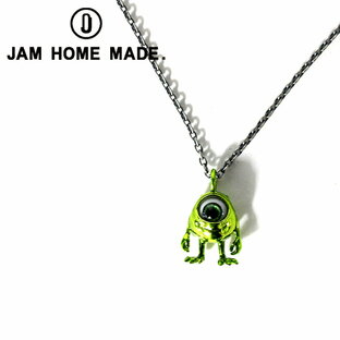 JAM HOME MADE ジャムホームメイド モンスターズ ユニバーシティ マイク ネックレス -GREEN- モンスターズインクの画像