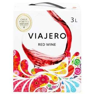 チリワイン ヴィアヘロ 赤 3000ml バッグ イン ボックス（VIAJERO）/3L 大容量 BIB 3リットル ビアヘロ 赤ワインの画像