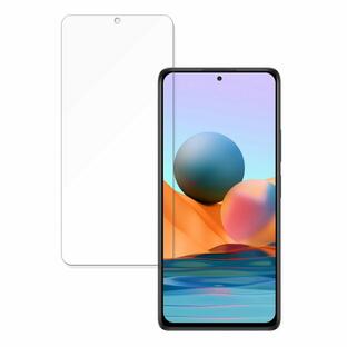 Xiaomi Redmi Note 10 Pro 向けの 保護フィルム 曲面対応 反射低減 キズ修復 日本製の画像