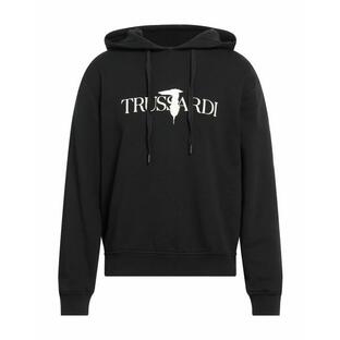 TRUSSARDI トラサルディ パーカー・スウェットシャツ アウター メンズ Sweatshirts Blackの画像