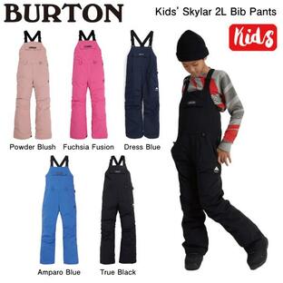BURTON 2023/2024 Kids Skylar 2L Bib Pants キッズ ビブパンツ ボトムス つなぎ スノーウェア スノーボード スキー XS/S/M/L/XL正規品の画像
