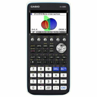 カシオ カラーグラフ関数電卓 10桁 微分積分・統計計算・数学自然表示 FX-CG50-Nの画像
