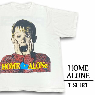 ホームアローン Tシャツ 半袖 HOME ALONE 映画 ムービーTシャツ サイズ：メンズ XL ビッグサイズ ホワイト あす楽対応 【新品】の画像