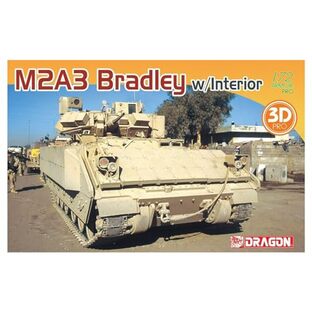 ドラゴン 1/72 アメリカ軍 歩兵戦闘車 M2A3ブラッドレー インテリアパーツ付(3Dパーツ) プラモデル DR7610 成型色の画像