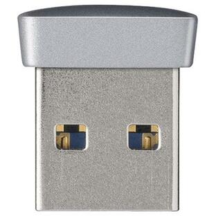 BUFFALO USB3.0対応 マイクロUSBメモリー 64GB シルバー RUF3-PS64G-SVの画像