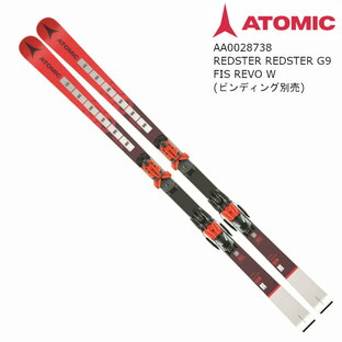 アトミック ATOMIC REDSTER G9 FIS REVOSHOCK W Red レッドスター レーシング 183cm 板のみの画像