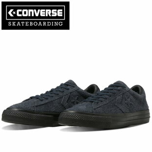 コンバース スケートボーディング CONVERSE SKATEBOARDING 34201550 プロライド スケート オックス プラス PRORIDE SK OX PLUS 1SD608 CHEVRON&STAR/シェブロン&スター スエード シューズ スニーカー メンズ 靴 ダークネイビー/ブラック 国内正規 2023AW 10%OFF セールの画像