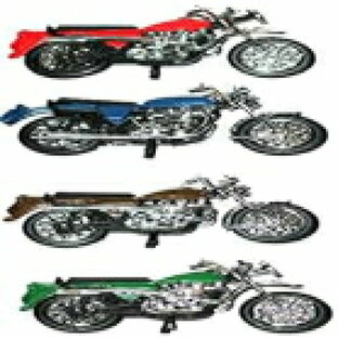 オートバイ用ケーキトッパー各種 - 4個パック Cake Decorating Assorted Motorcycle Cake Toppers - 4 packの画像