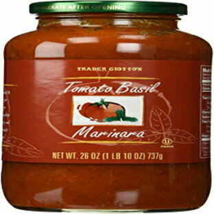 トレーダージョーズ「トレーダージョット」のトマトバジルマリナラソース Trader Joe's "Trader Giotto's" Tomato Basil Marinara Sauceの画像