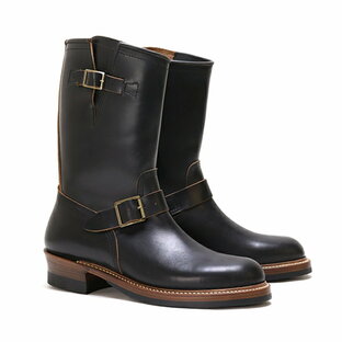 【予約商品 2024年11月入荷予定】 ジョン ロフグレン ブーツメーカー WABASH ENGINEER BOOTS HORWEEN LEATHER CXL BLACK JOHN LOFGREN BOOTMAKERの画像