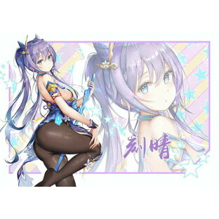 Eatos カードゲームプレイマット ☆『刻晴/illust：Kiriko』★ 【エアコミケ2】の画像