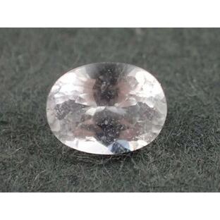 最高品質フェナカイト(Phenacite) オーバル・カット Mimoso do Sul, Espirito Santo, Brazil産 寸法 ： 6.8X4.9X3.9mm/0.90ct ルースケース付の画像