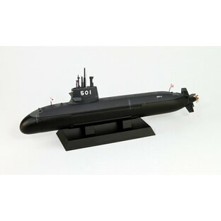 ピットロード 【再生産】1/350 海上自衛隊 潜水艦 SS-501 そうりゅう 塗装済み半完成品【JBM07】の画像