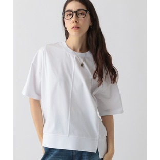 レディース tシャツ Tシャツ SALOON(サルーン)/ドライコットンドロップカットソー 接触冷感 速乾 汗染み防止の画像