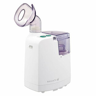 A D 超音波式 温熱 ミスト 吸入器 家庭用 鼻 喉ケア 生理食塩水 使用可能 UN-135ECOの画像