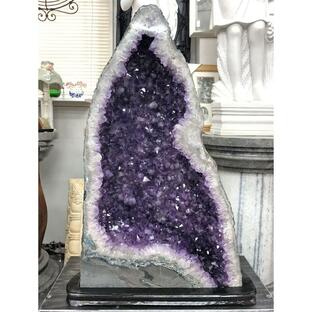 アメシスト（アメジスト）ドーム 天然紫水晶 約59.5kg 原石 美品 クラスター パワーストーンの画像