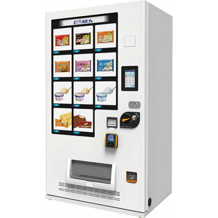 マルチストック式 冷凍自動販売機 ど冷えもん FIV-KIA2110NB W1030 x D797 x H1830（mm）の画像
