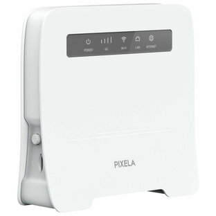 PIXELA （ピクセラ） LTE対応 SIMフリーホームルーター 11ac(Wi-Fi5)対応 867+300Mbp / 標準SIM（docomo、au、SoftBank、Rakuten回線対応）/ モバイル通信 下り最大150Mbps、上り最大50Mbp PIX-RT100の画像