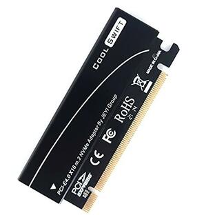 Novonest M.2 NVME SSD to PCIE 4.0アダプター 変換カード PCie x 16スロット サポート M.2 Mキー NVMe SSD 2230/2242/2260/2280サポート M.2 PCIE 3の画像