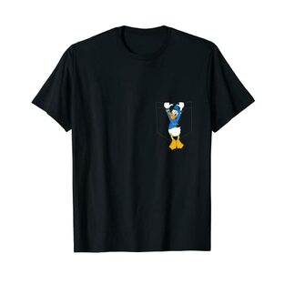 ディズニー ミッキー&フレンズ ドナルドダック スモールポケット Tシャツの画像