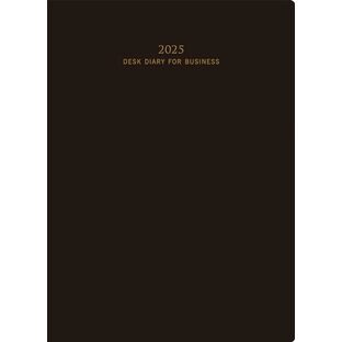 高橋 手帳 2025年 B5 ビジネス日誌 黒 No.58 （2025年 1月始まり）の画像