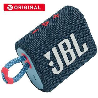 JBL Bluetoothスピーカー ブルーピンク 防水  JBLGO3BLUPの画像