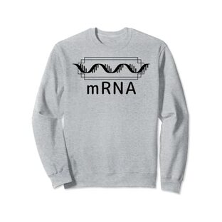 伝令RNA mRNA メッセンジャーRNA、ワクチン、遺伝子、DNA、科学、リボ核酸 トレーナーの画像