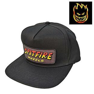 SPITFIRE WHEELS キャップ スピットファイア 黒 CAP HELL HOUNDS SCRIPT PATCH SNAPBACK CAP （BLACK）の画像