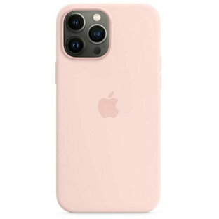 【純正】Apple(アップル) MM2R3FE/A MagSafe対応 iPhone 13 Pro Max シリコーンケース チョークピンク (沖縄・離島は発送不可)の画像