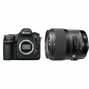 Nikon デジタル一眼レフカメラ D850 ブラック + SIGMA 単焦点広角レンズ Art 35mm F1.4 DG HSM ニコン用 フルサイズ対応 340551の画像