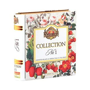 BASILUR 【ギフト】紅茶 バシラーティー コレクションNo1 4種×8袋(全32袋入り) ストロベリー 母の日ギフトの画像